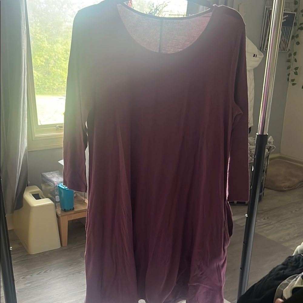 Soho Rich Burgundy Top